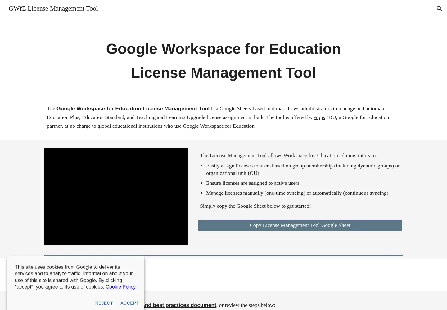 Screenshot of gwfelicensetool.com
