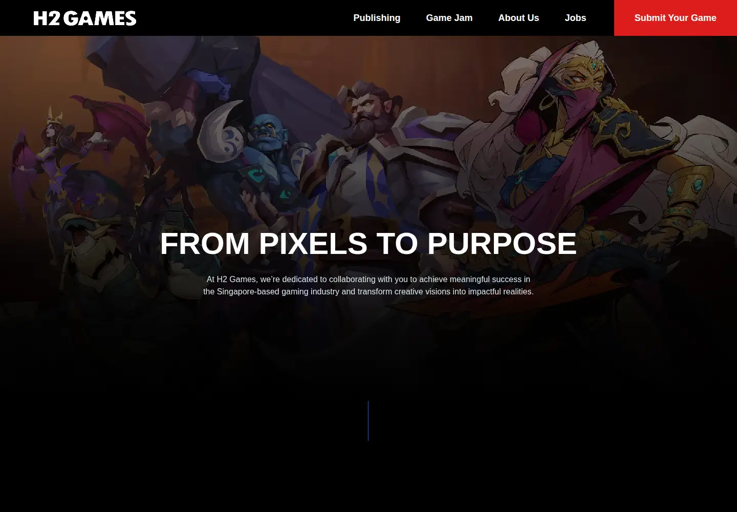 Screenshot of h2games.com