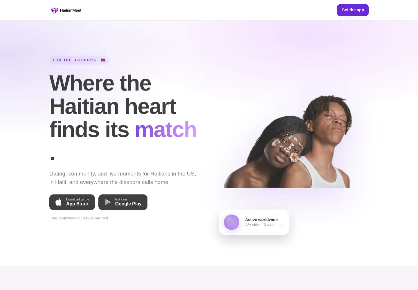 Captured homepage of haitianmeet.com in the current scan