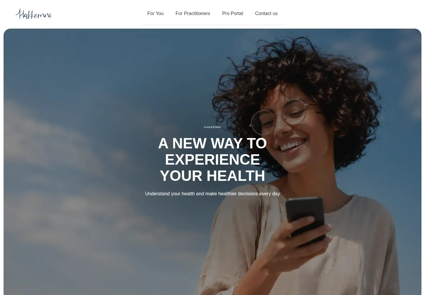 Screenshot of hakkemni.com