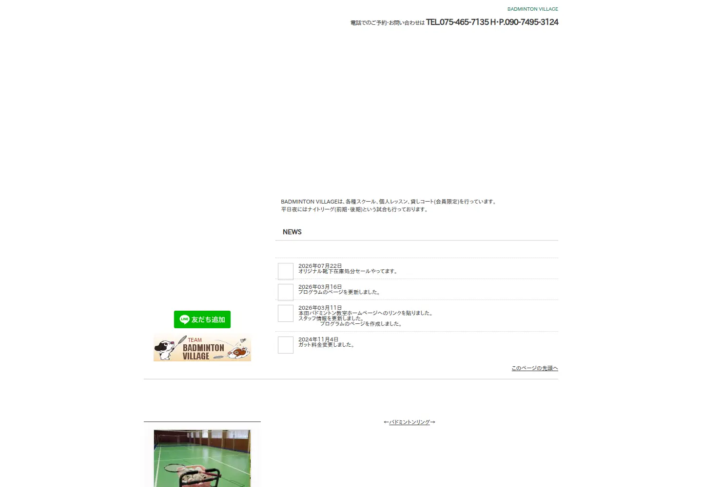 Screenshot of haradani.com