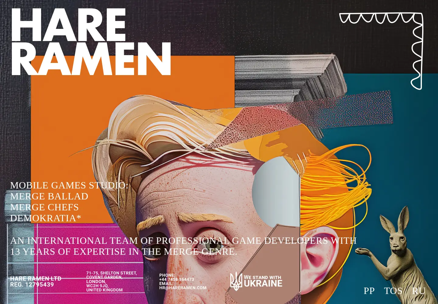 Screenshot of hareramen.com