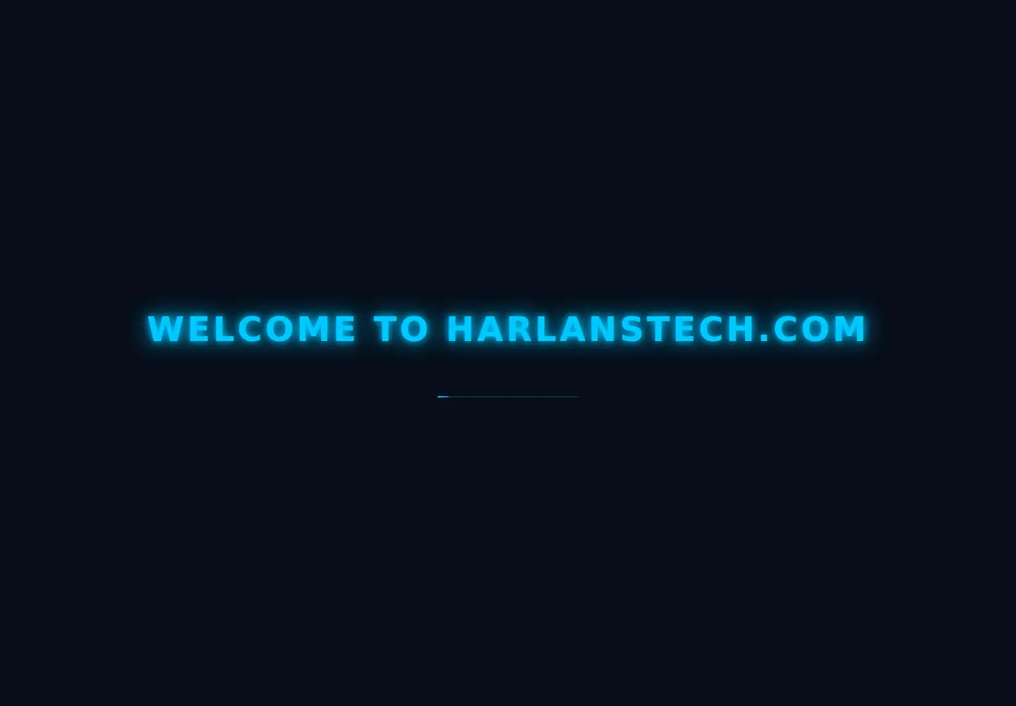 Screenshot of harlanstech.com