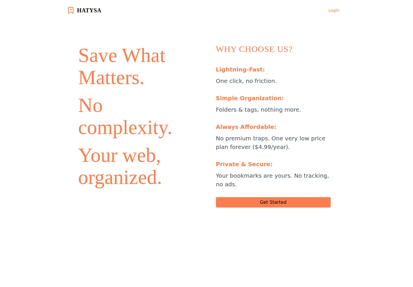 Screenshot of hatysa.com