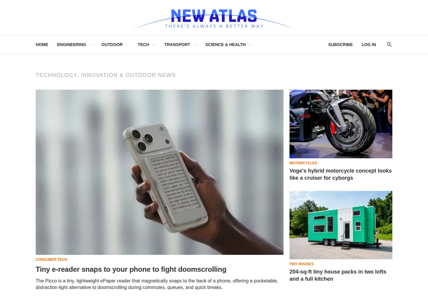 Screenshot of newatlas.com