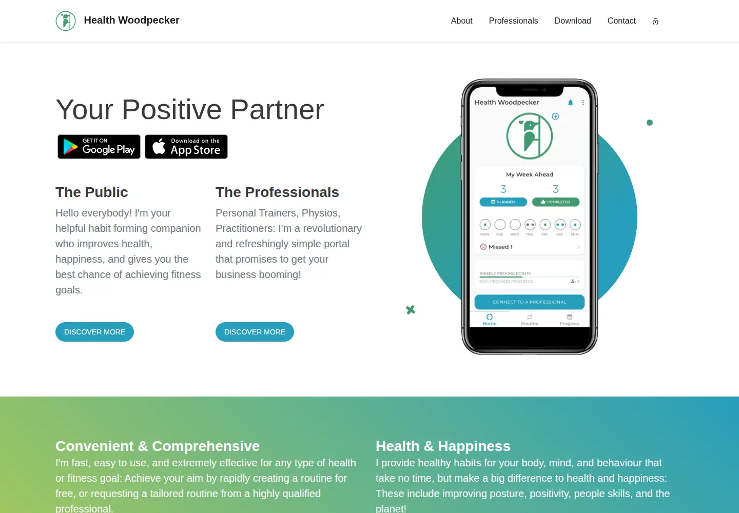 Screenshot of healthwoodpecker.com