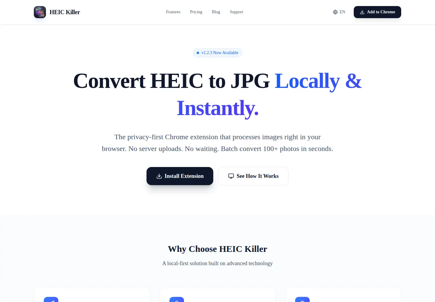 Screenshot of heiclocal.com