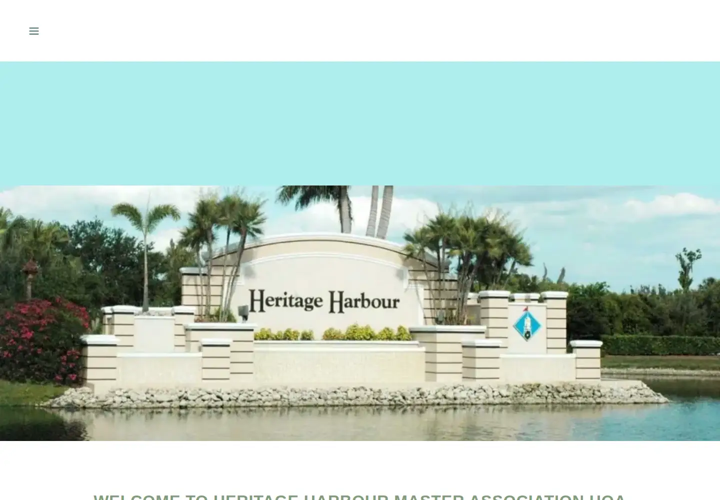 Screenshot of heritageharbourmasterassociation.com