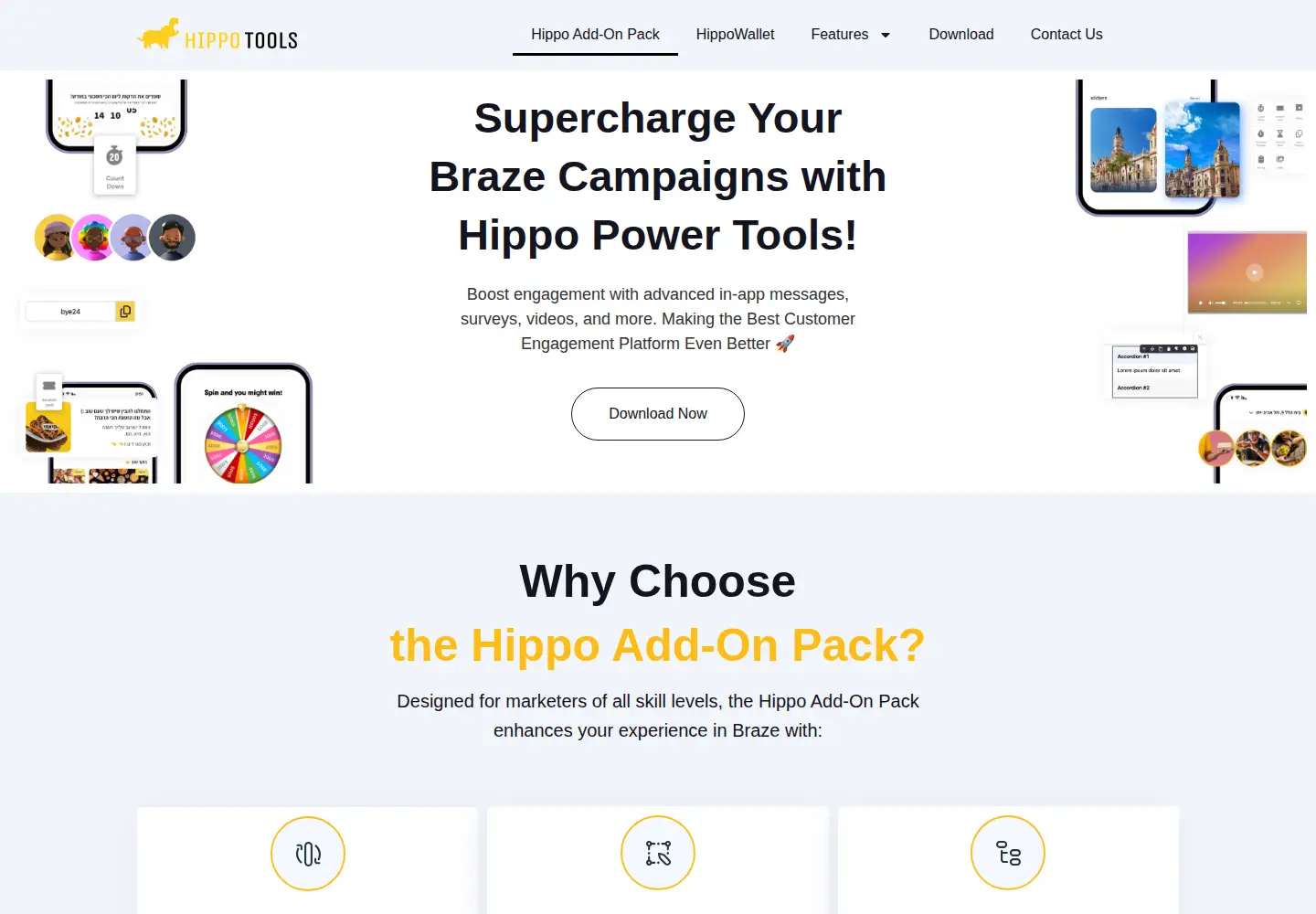 Captured homepage of hippo-tools.com in the current scan