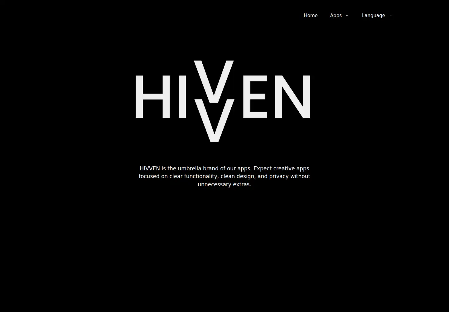 Screenshot of hivven.com