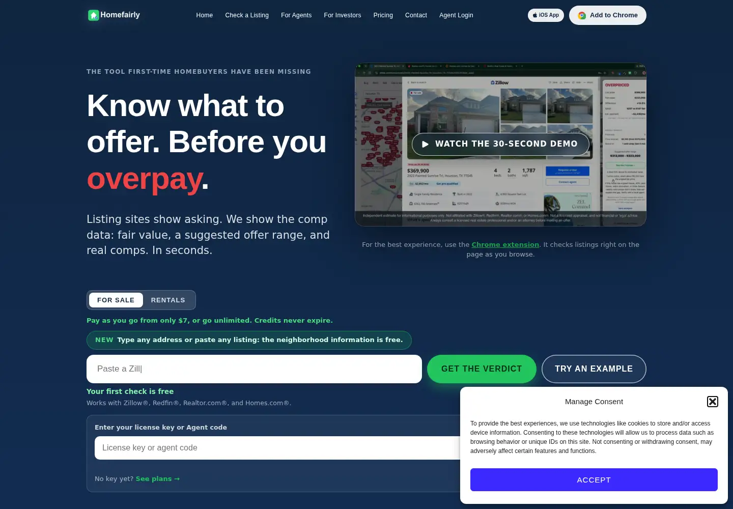 Screenshot of homefairly.com