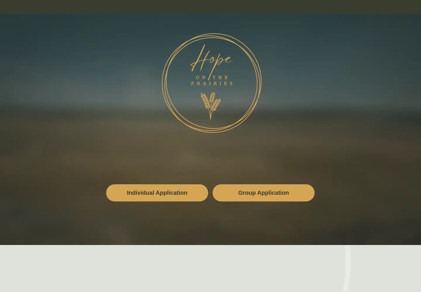 Screenshot of hopeontheprairies.com