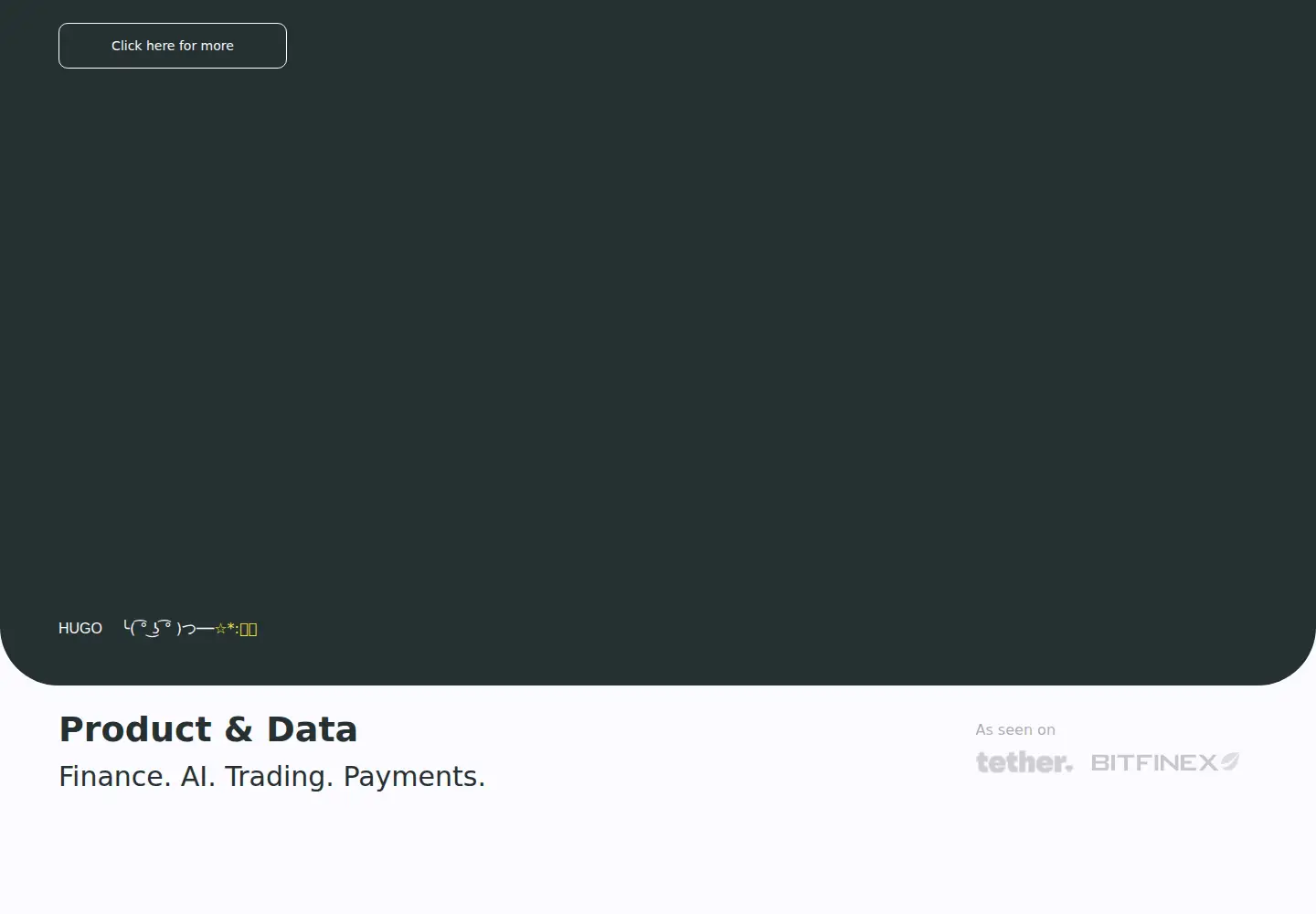 Screenshot of hugoscm.com