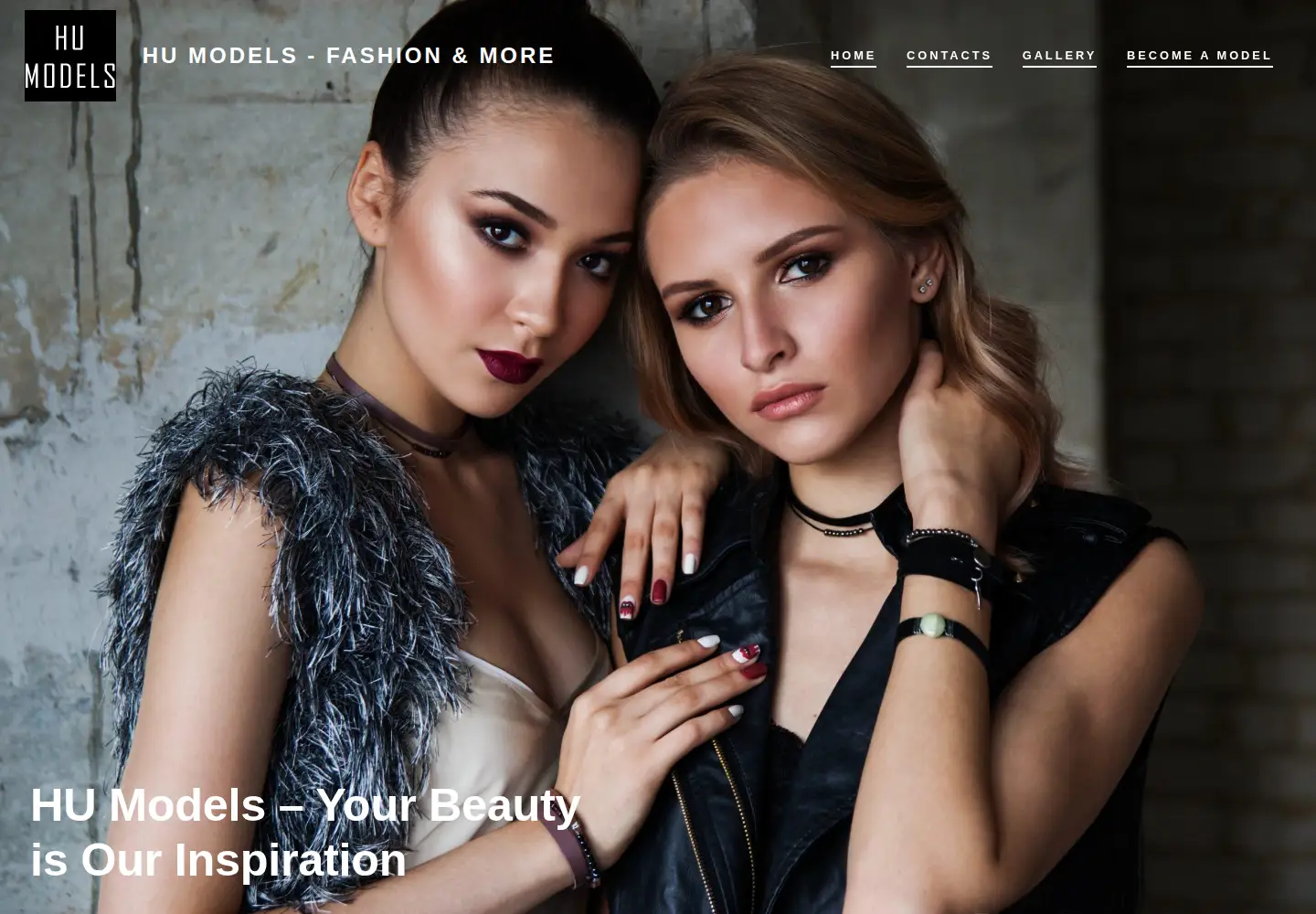 Screenshot of humodels.com