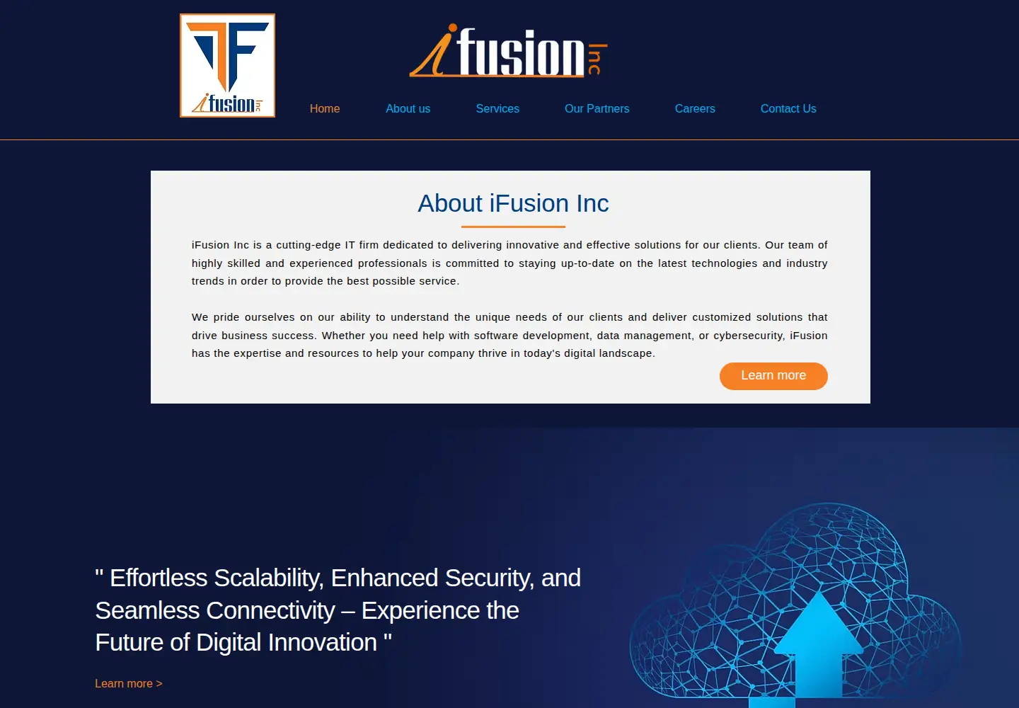 Screenshot of i-fusioninc.com