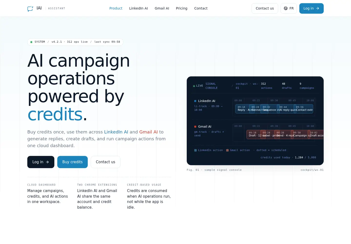 Screenshot of iai-assistant.com