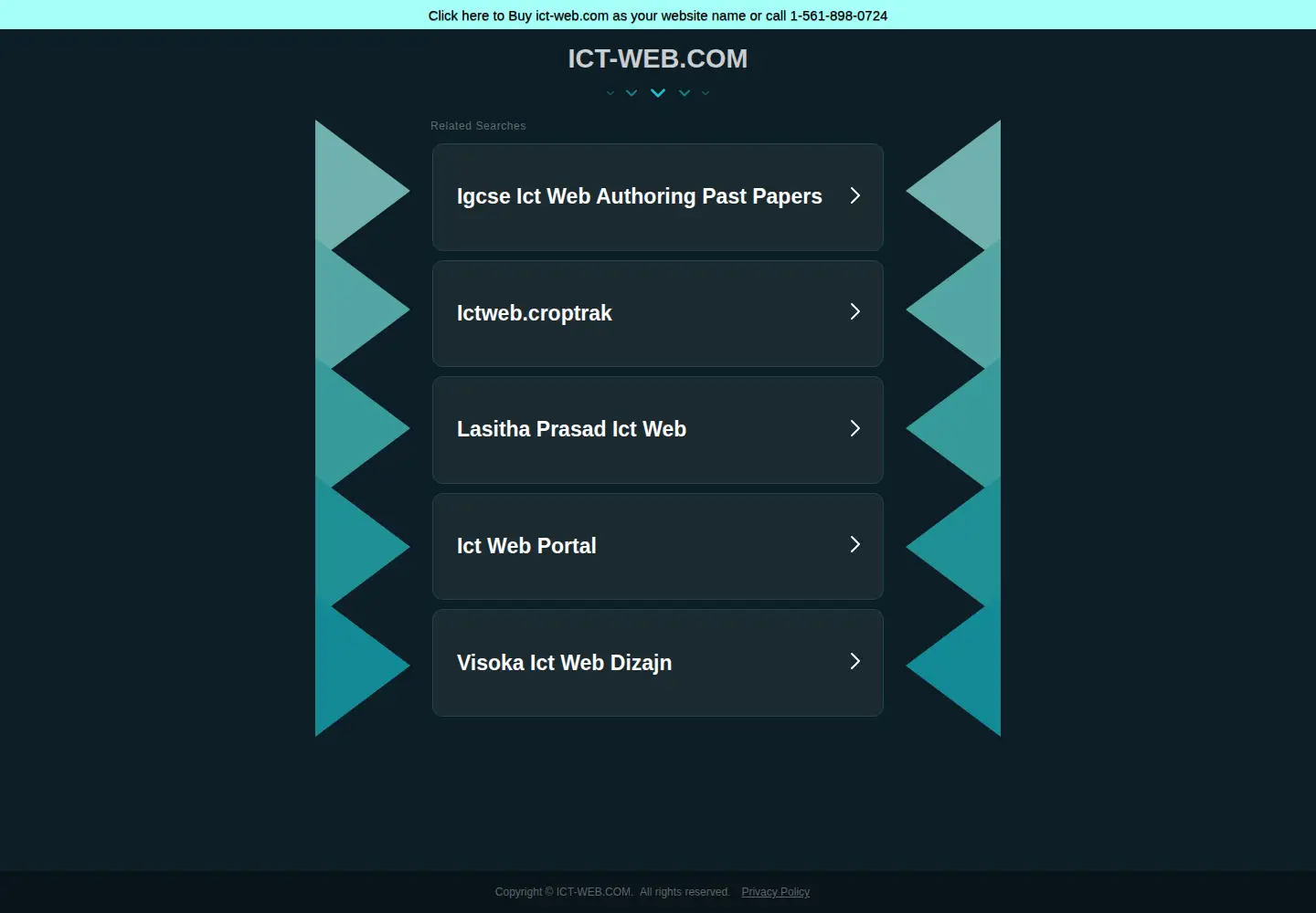 Screenshot of ict-web.com