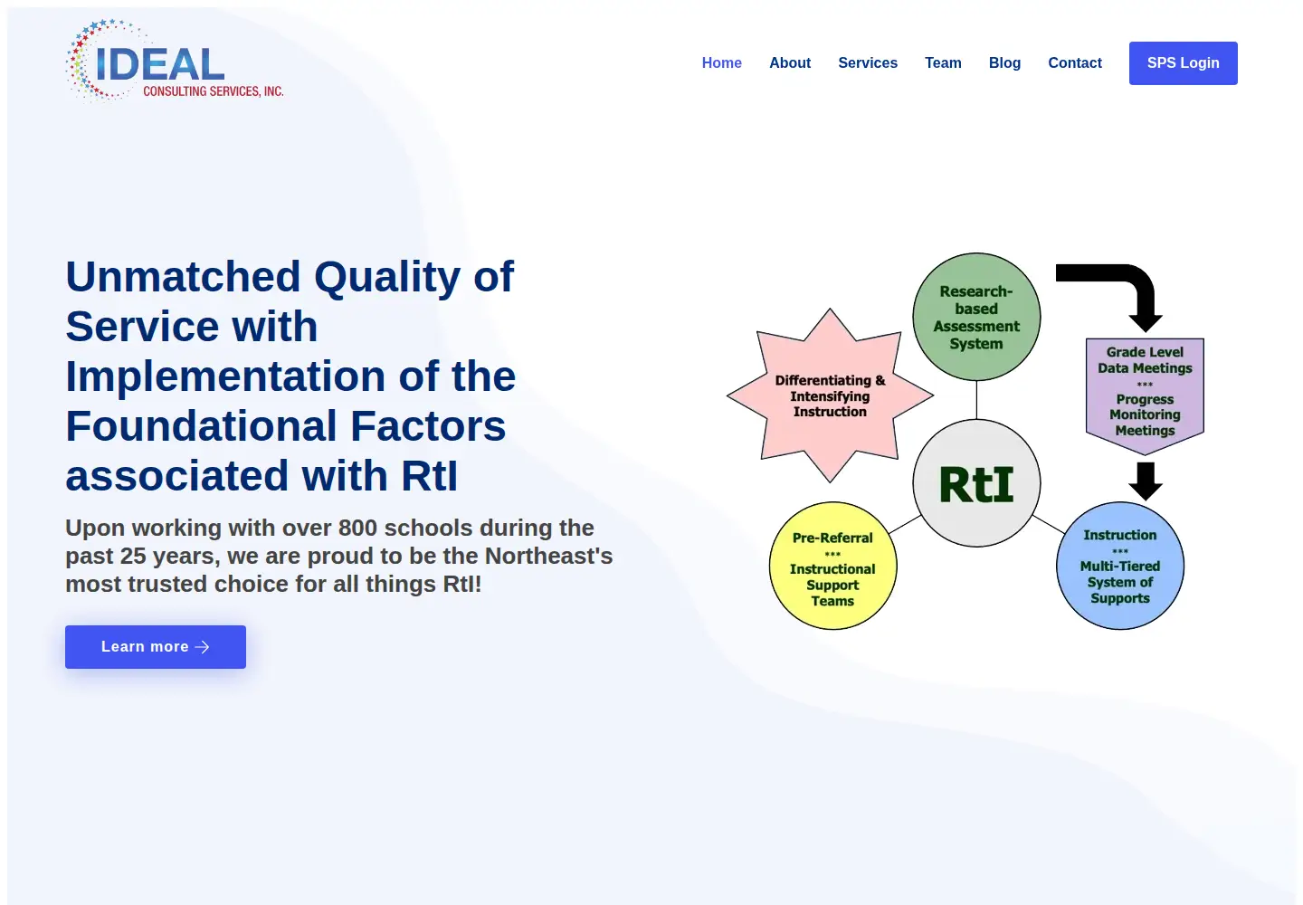 Screenshot of idealconsultingservices.com