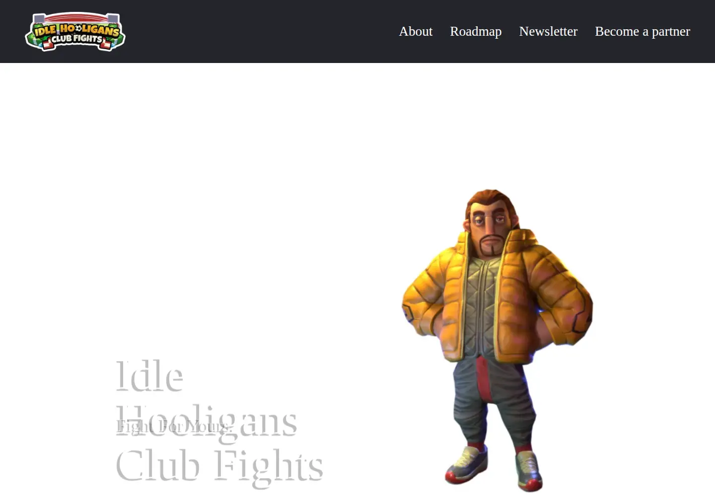 Captured homepage of idlehooligans.com in the current scan