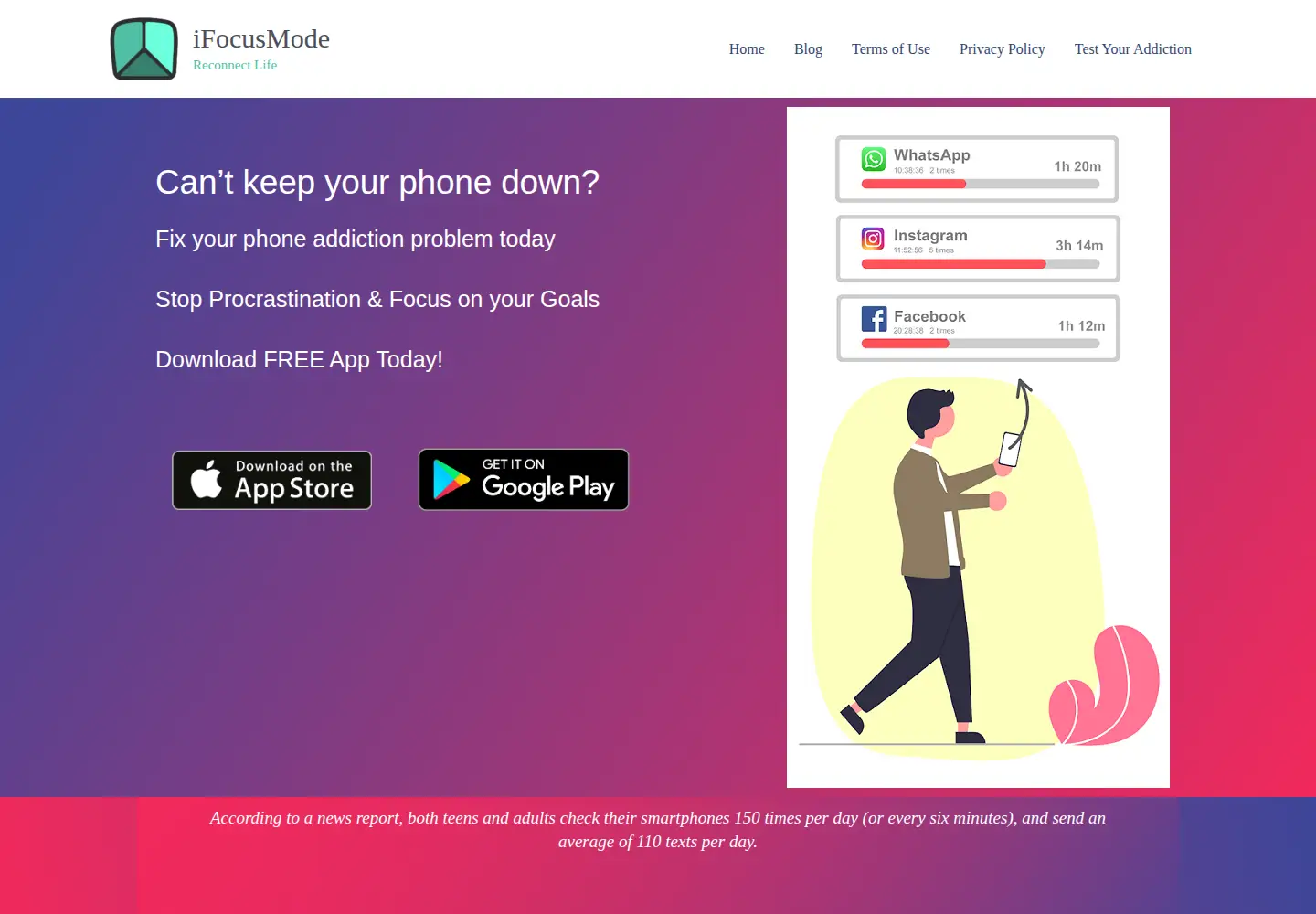 Screenshot of ifocusmode.com