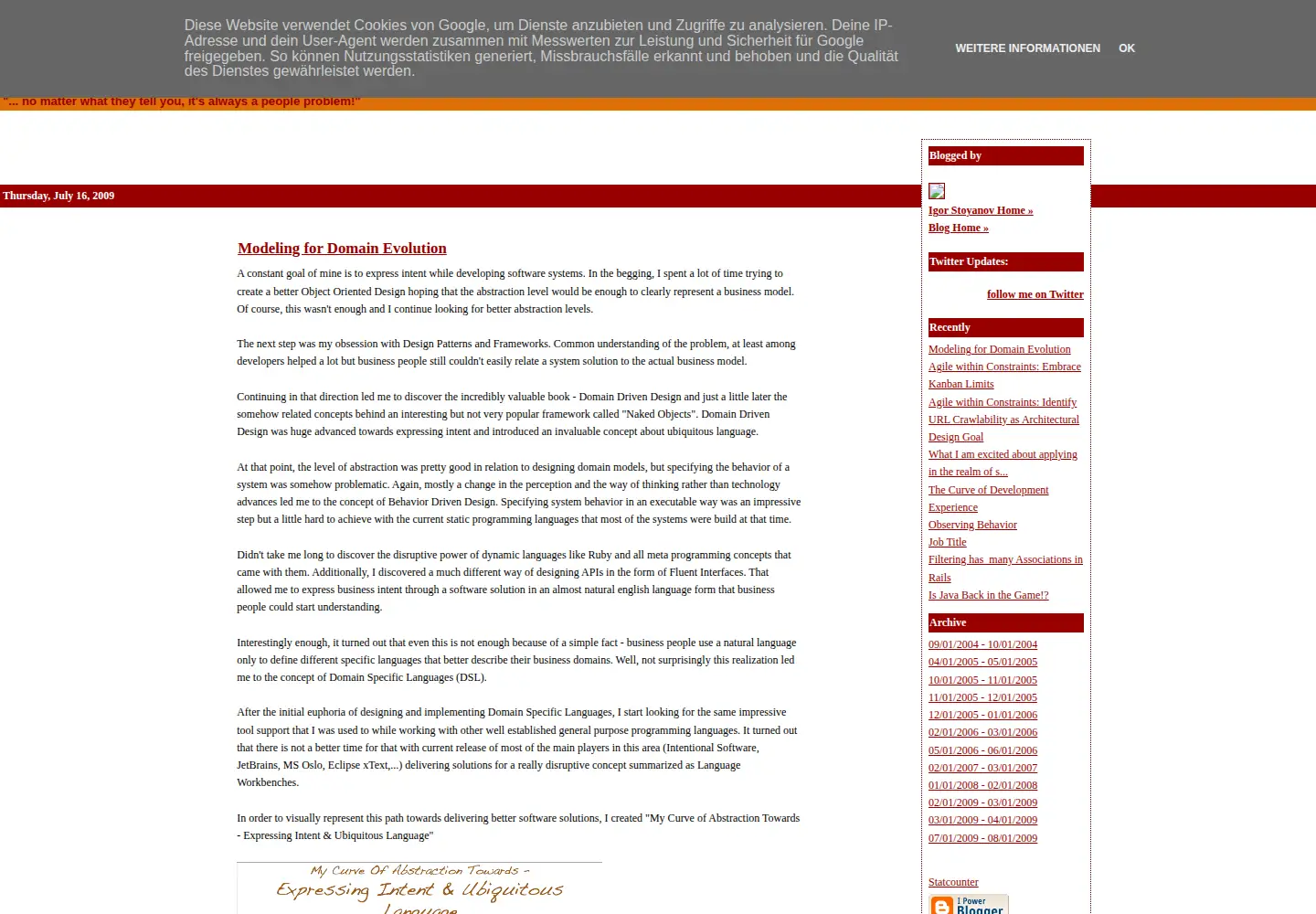 Screenshot of igorstoyanov.com