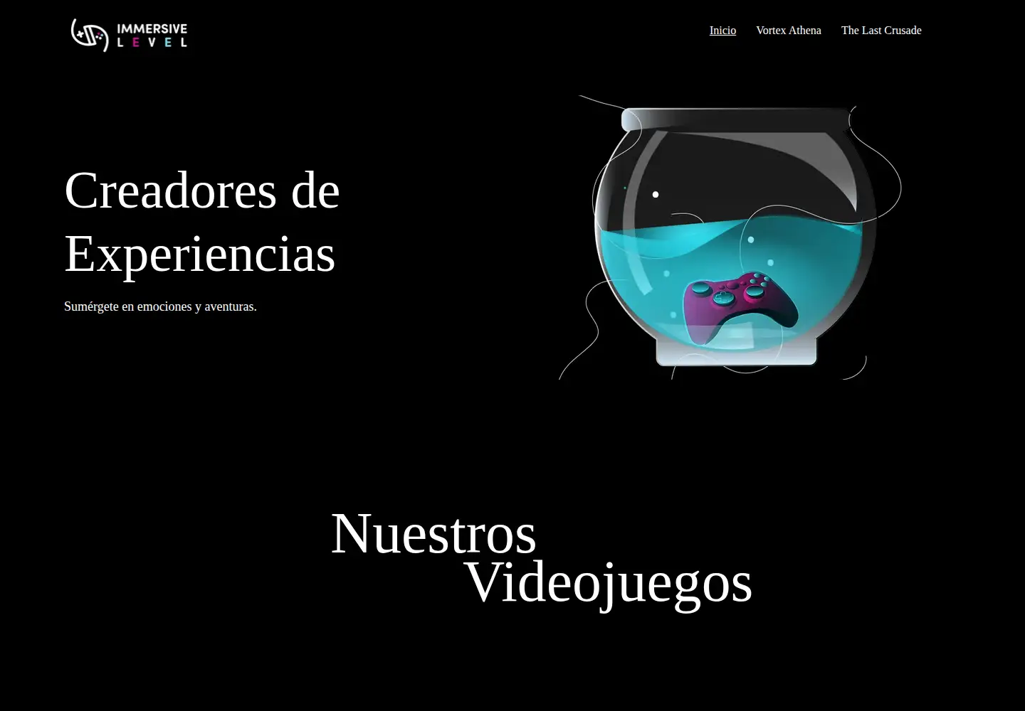 Screenshot of immersive-level.com
