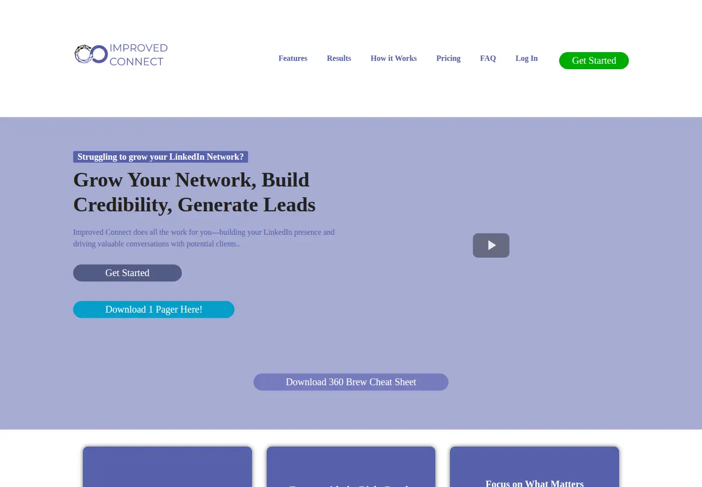 Screenshot of improvedconnect.com