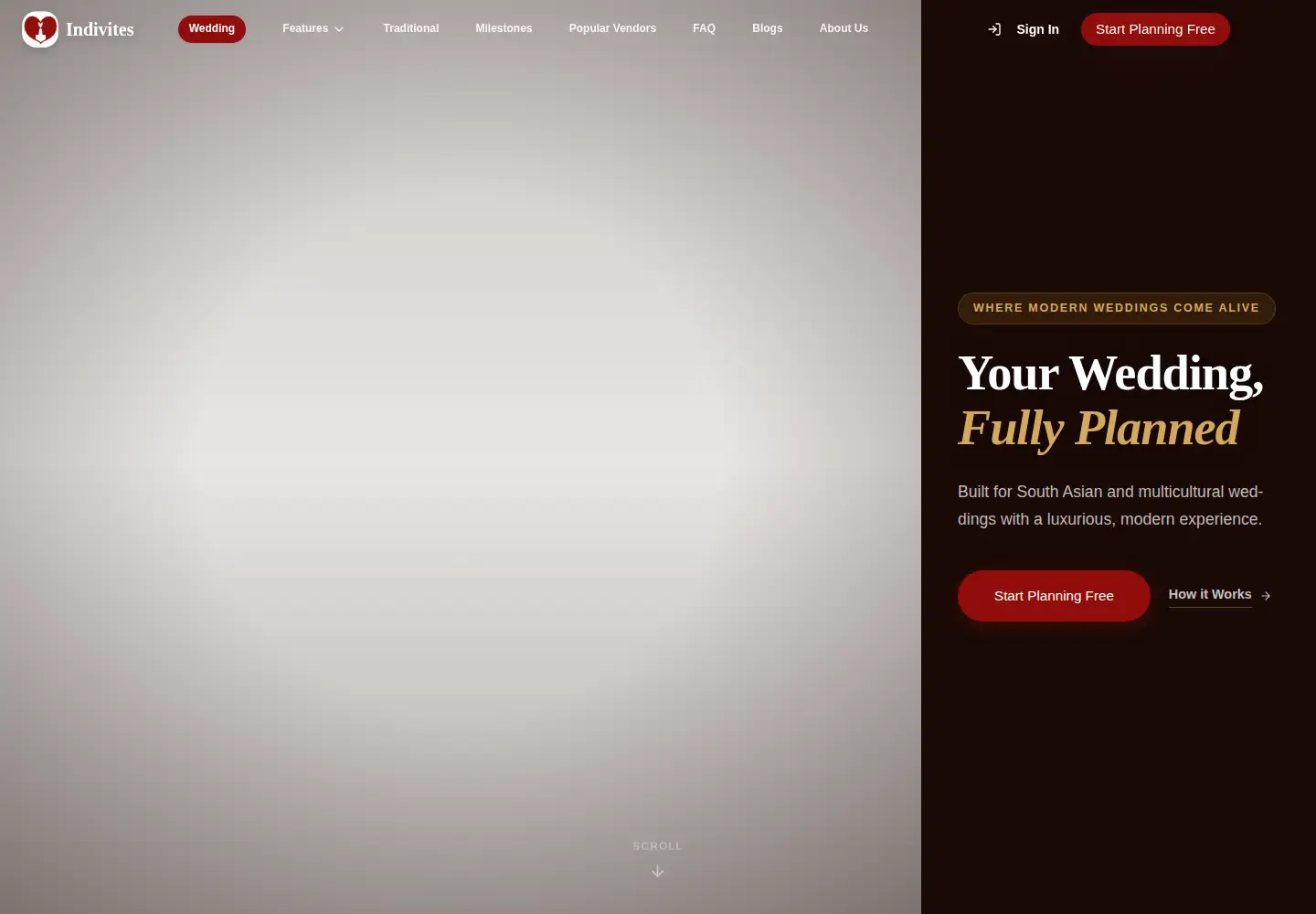 Screenshot of indivites.com
