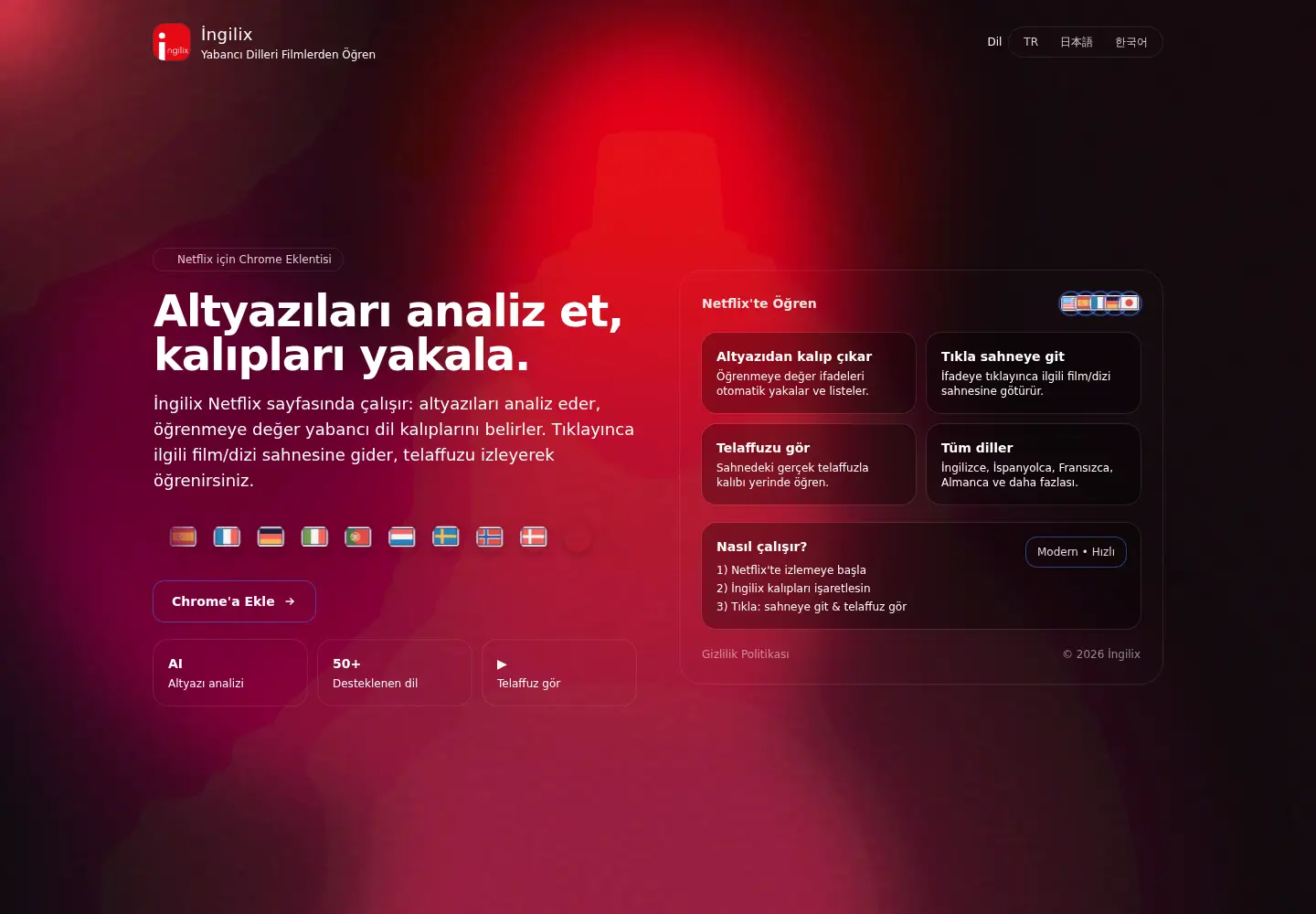 Screenshot of ingilix.com