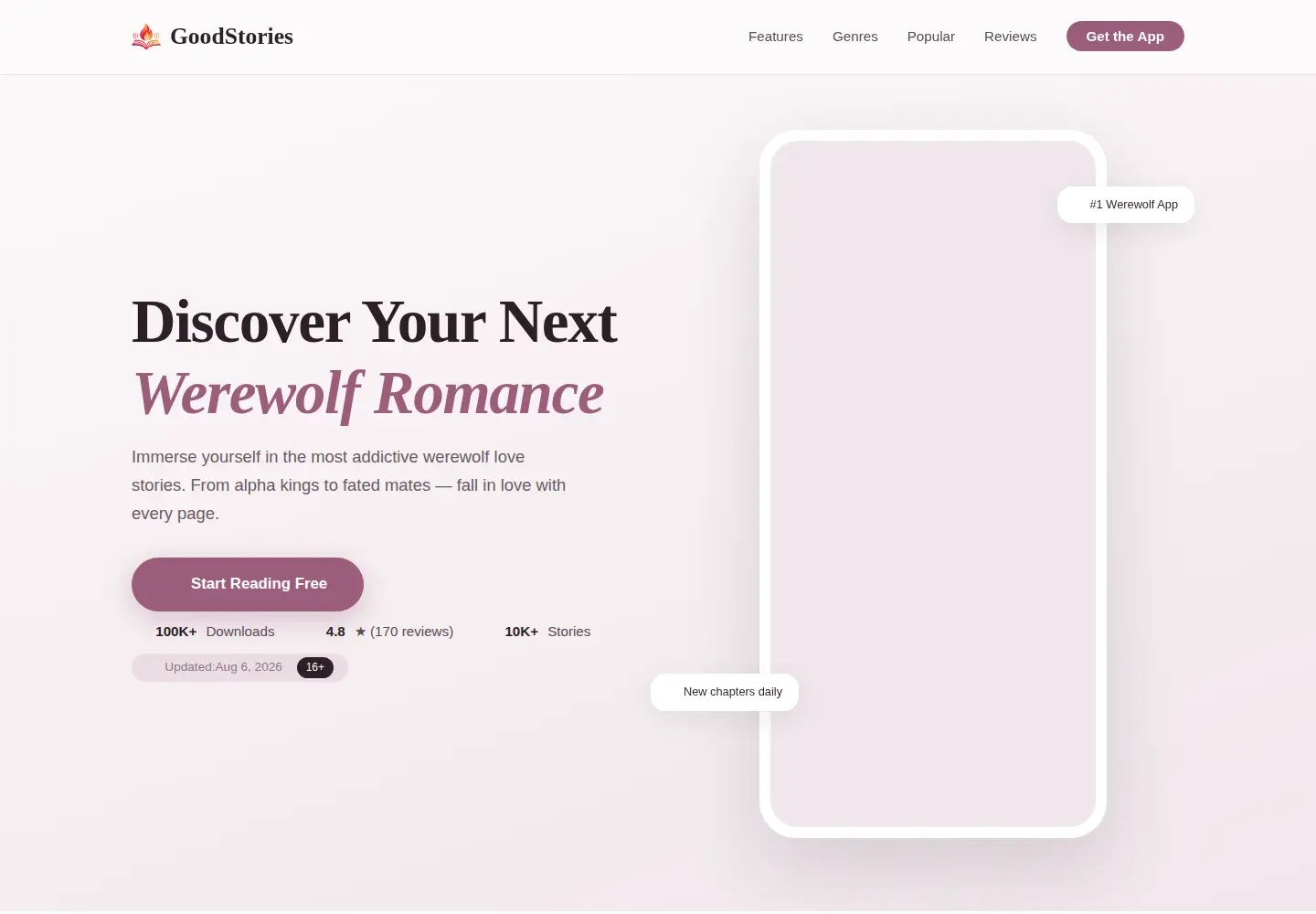 Screenshot of instoriesai.com