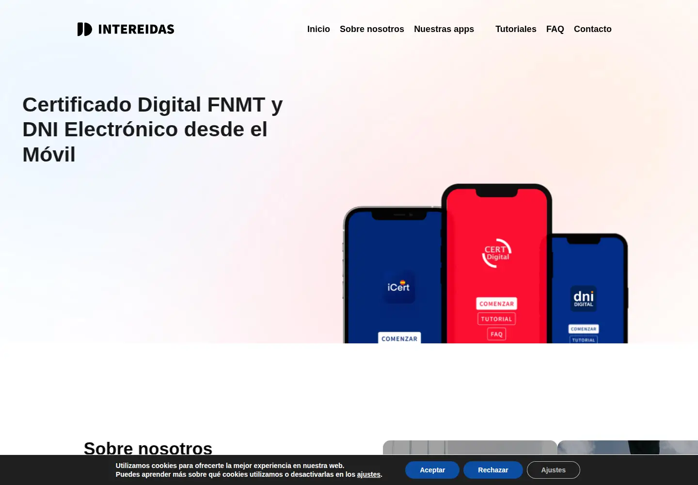 Screenshot of intereidas.com