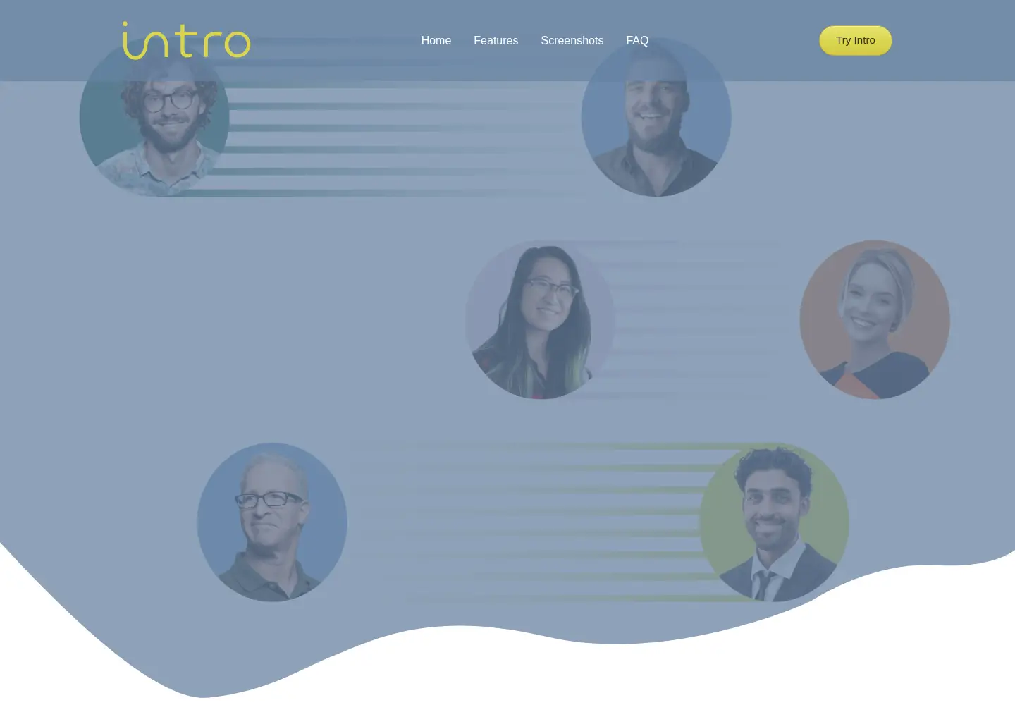 Screenshot of introapp.com