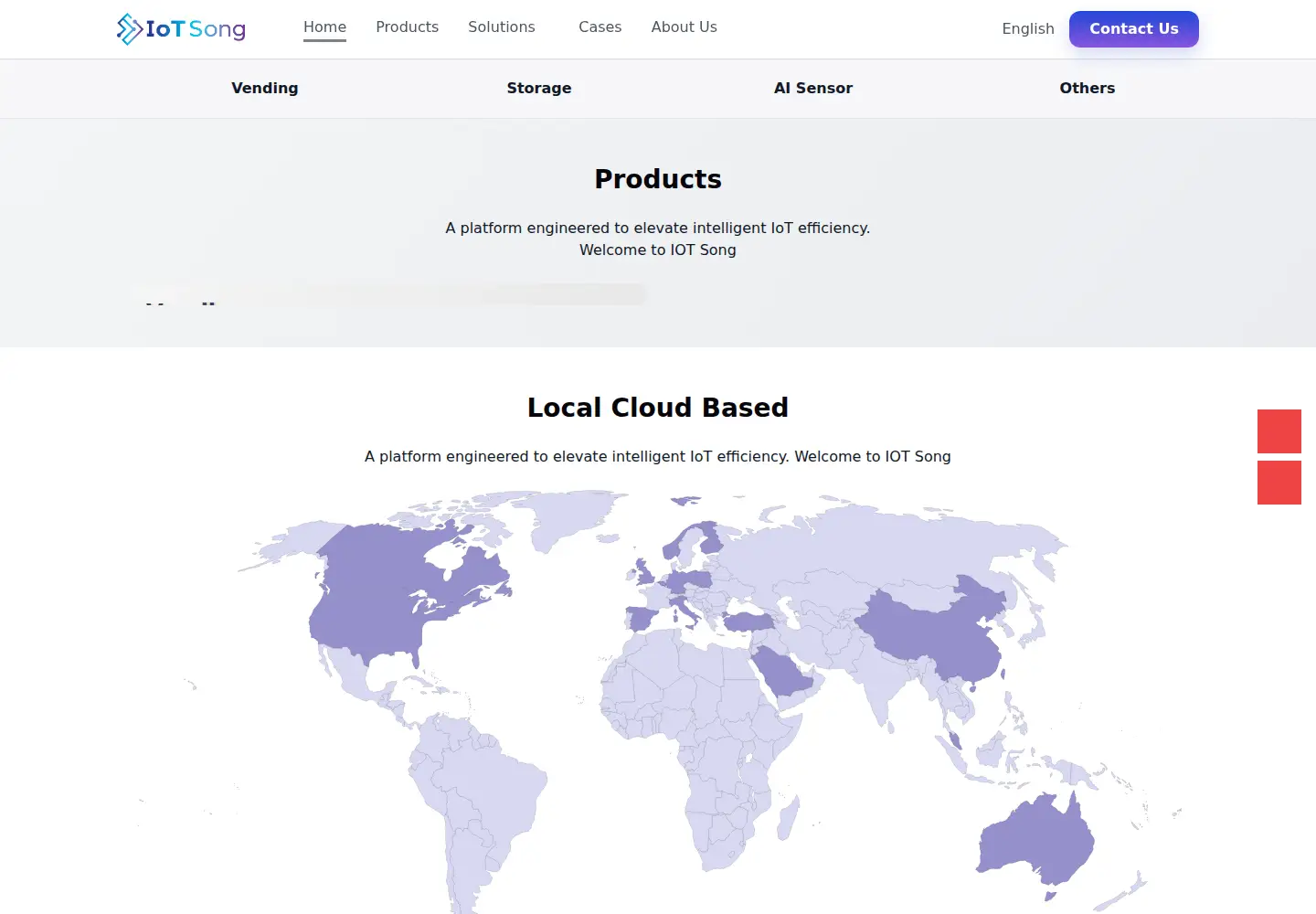Screenshot of iotsong.com