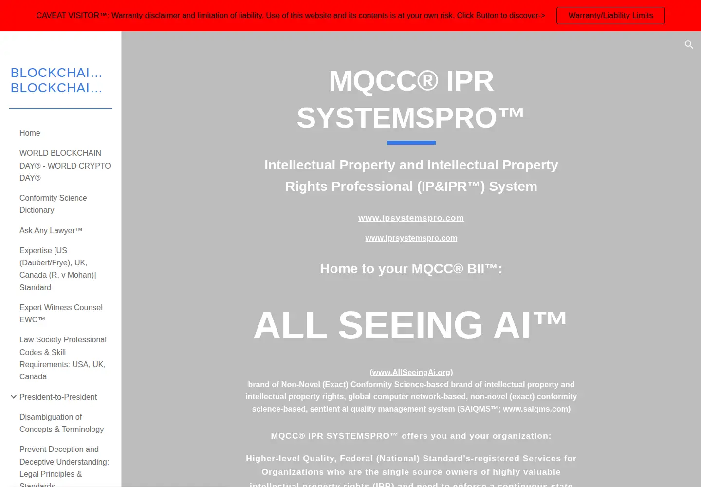 Screenshot of iprsystemspro.com