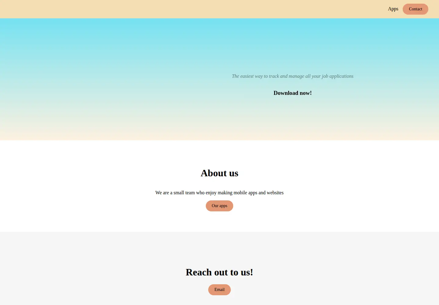 Captured homepage of ironballoonstudios.com in the current scan