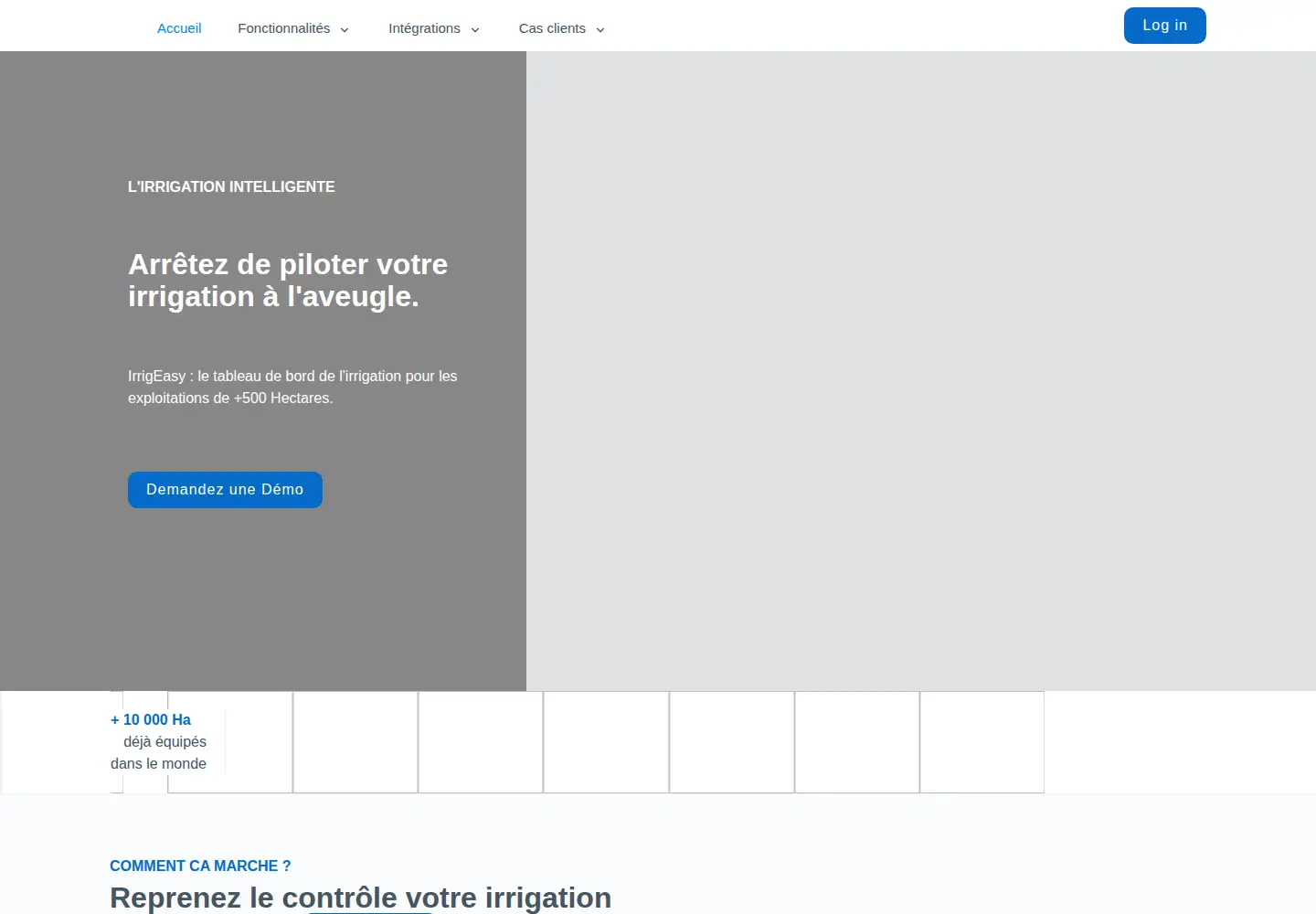 Screenshot of irrigeasy.com