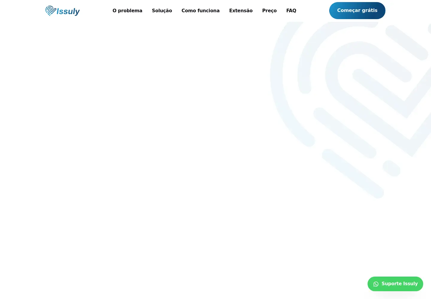 Captured homepage of issuly.com in the current scan
