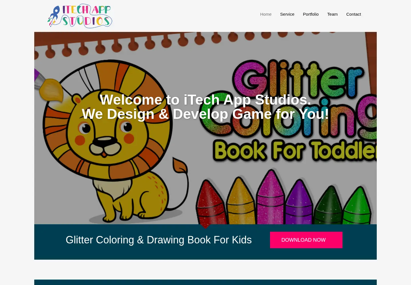 Screenshot of itechappstudios.com