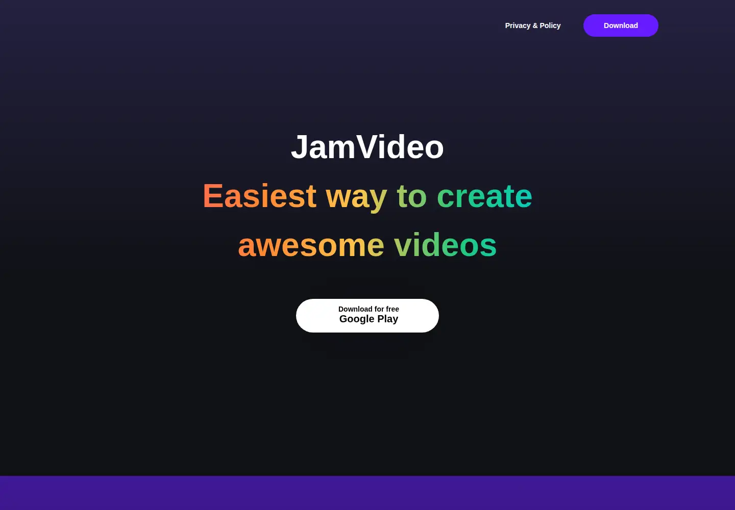 Screenshot of jam-video.com