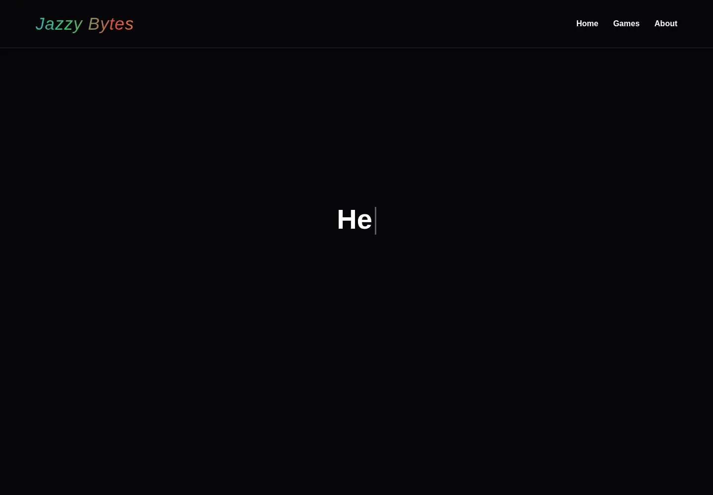 Screenshot of jazzybytes.com
