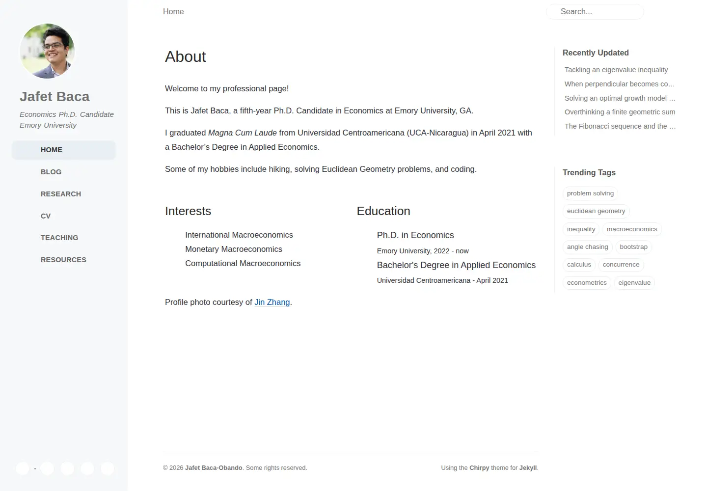 Screenshot of jbacaob.com