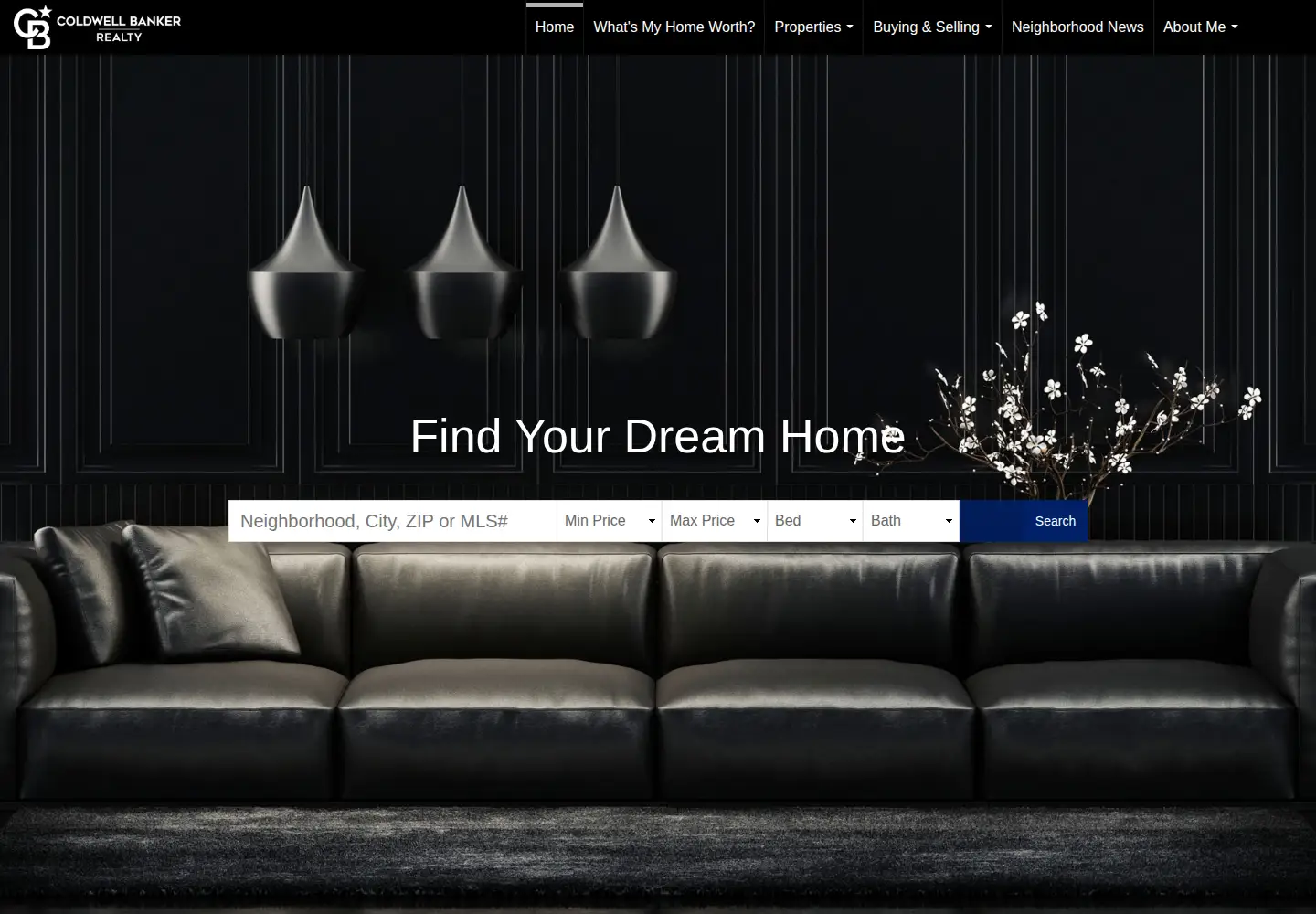 Captured homepage of jenngavin.com in the current scan