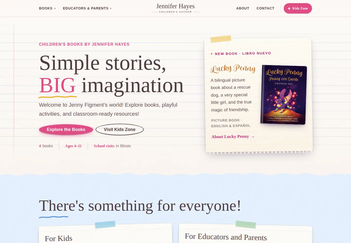 Screenshot of jennyfigment.com
