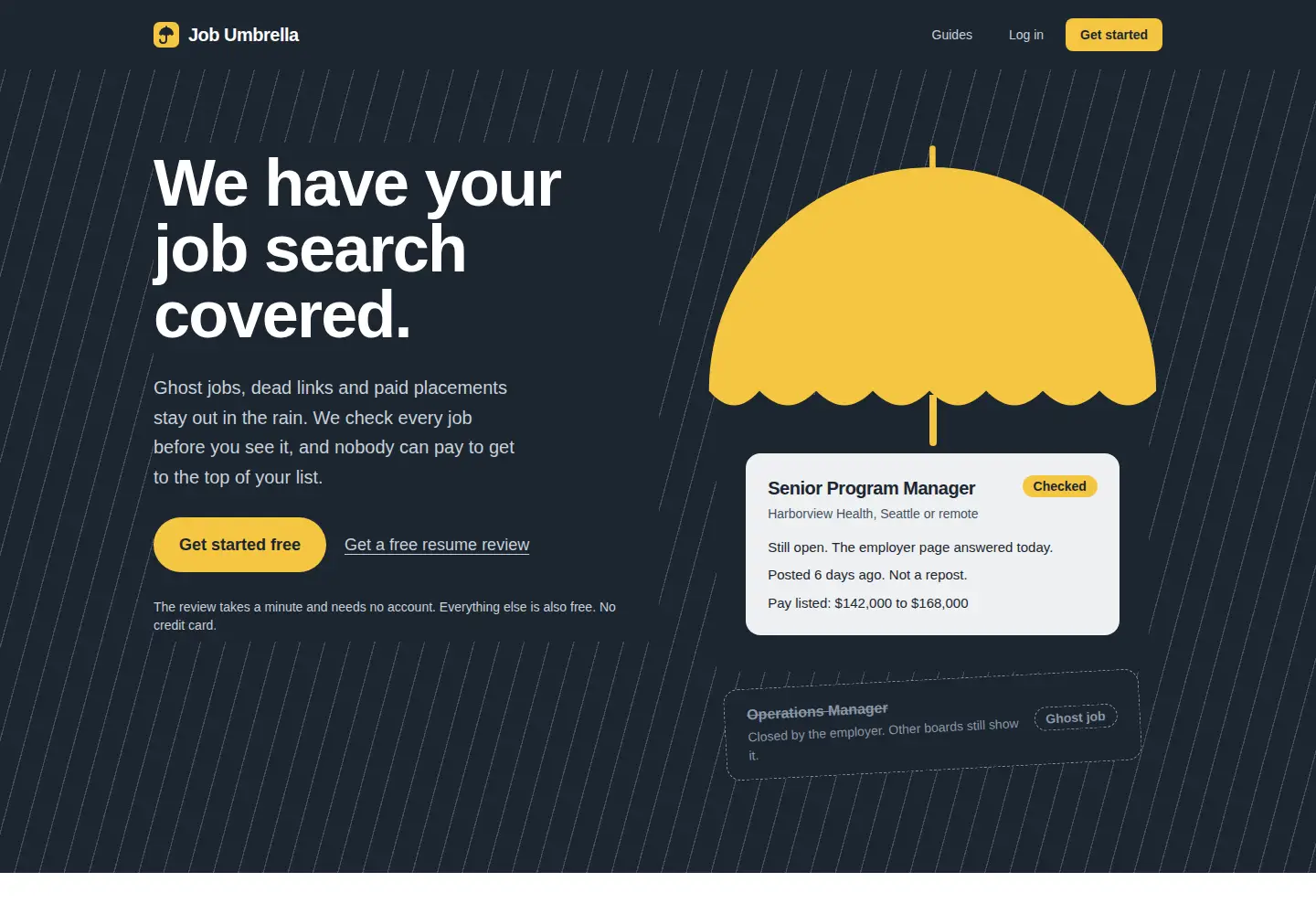 Captured homepage of jobdeckhq.com in the current scan