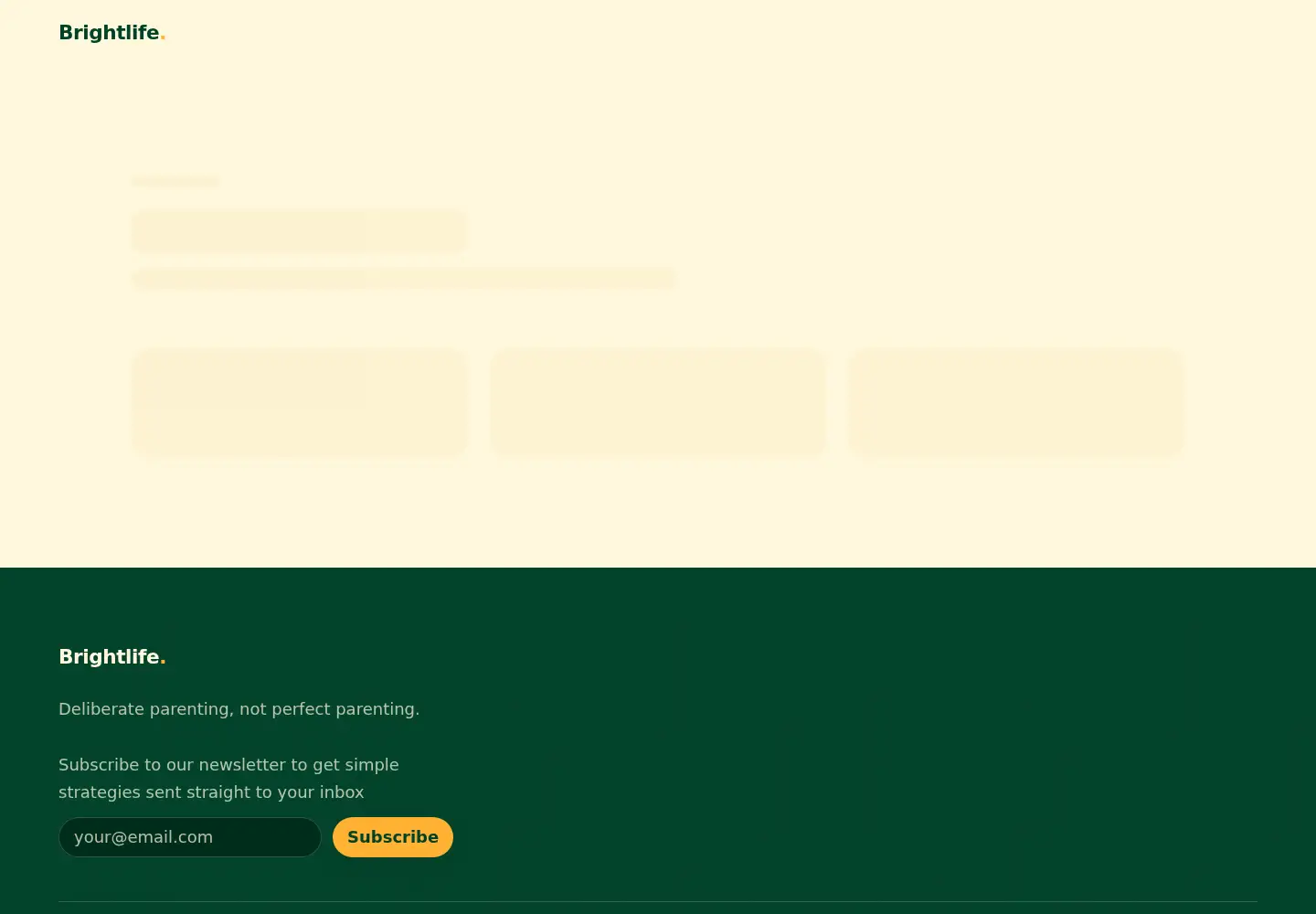 Screenshot of joinbrightlife.com