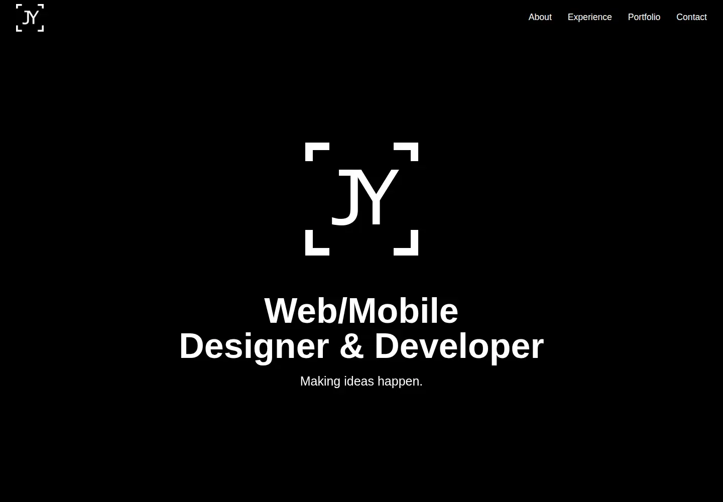 Screenshot of joshyork.com