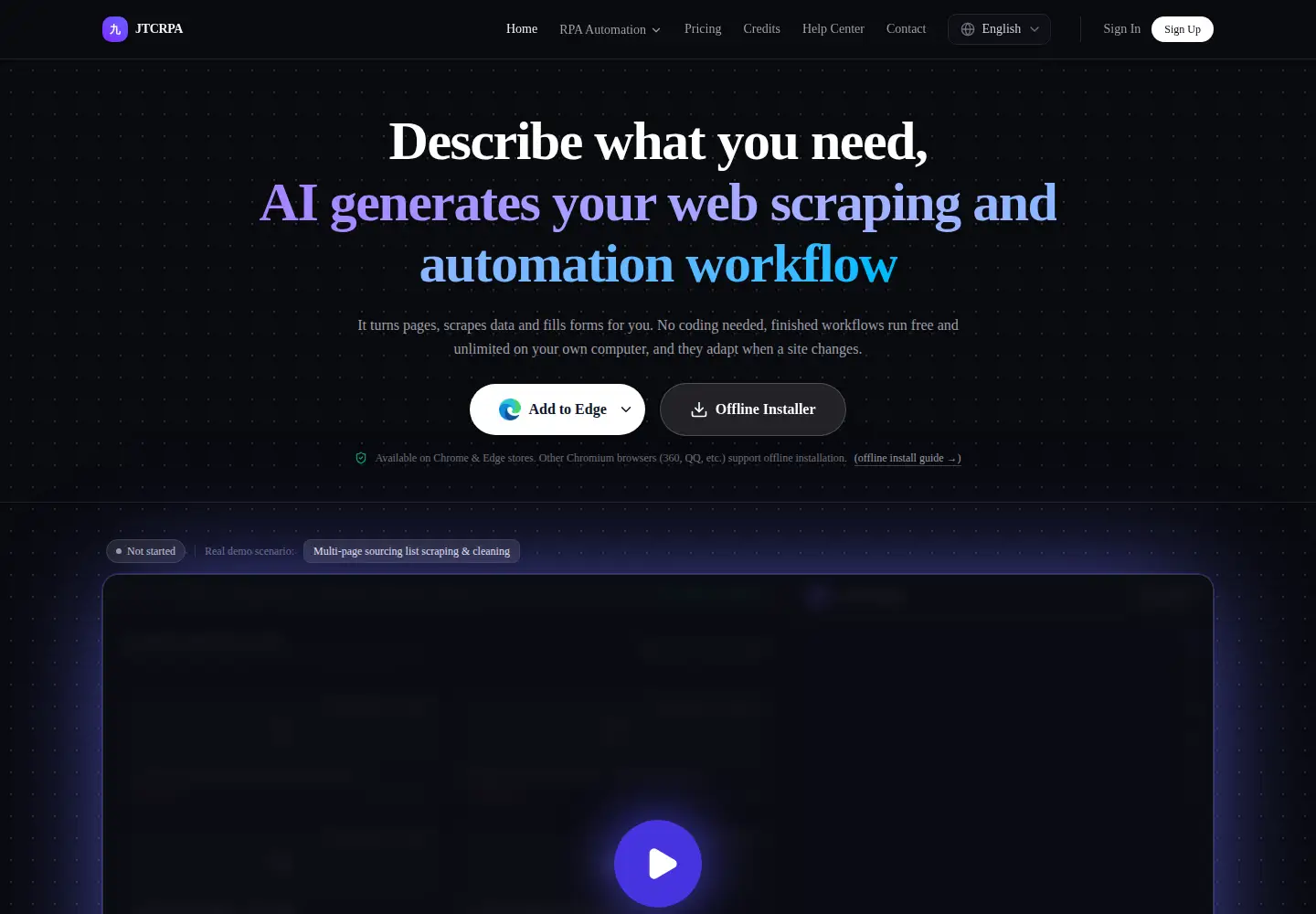 Screenshot of jtcrpa.com