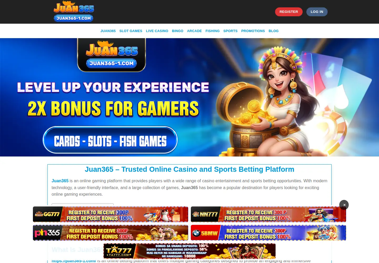 Screenshot of juan365-1.com