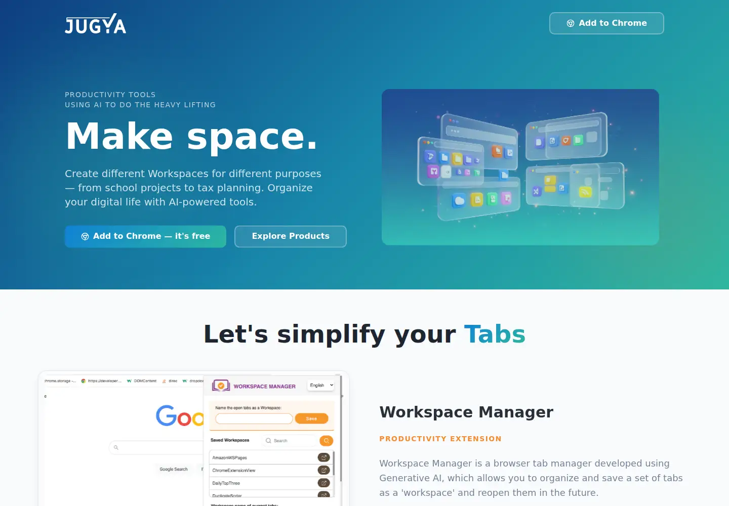 Screenshot of jugya.com