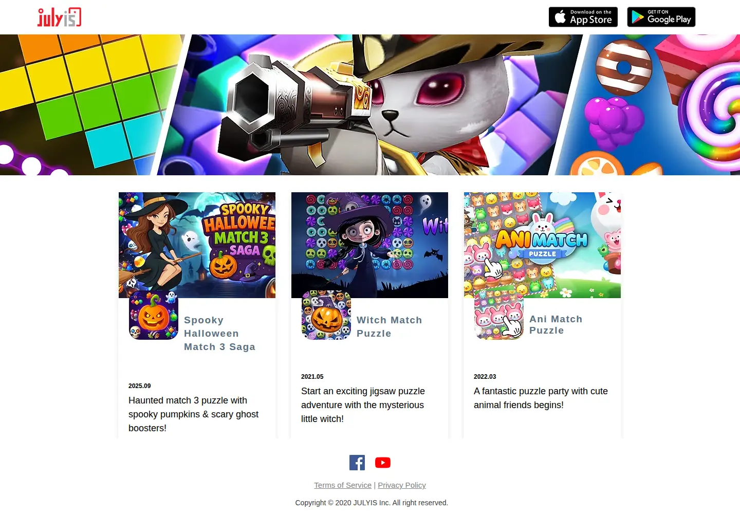 Screenshot of julyis.com